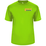 Men's Pickleball Central Pro Core Performance T-Shirt in Lime
