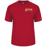 Men's Pickleball Central Pro Core Performance T-Shirt in Red