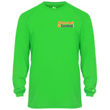 Men's Pickleball Central Pro Core Performance Long-Sleeve Shirt in Lime