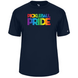 Men's Pickleball PRIDE Core Performance T-Shirt in Navy