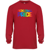 Men's Pickleball PRIDE Core Performance Long-Sleeve Shirt in Red