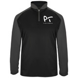 Men's Pickleball Tournaments Pro UV 1/4 Zip in Black