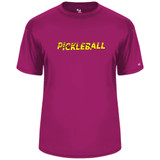 Men's Slices Core Performance T-Shirt in Hot Pink