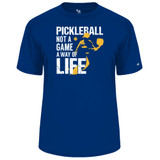 Men's Way of LIFE Core Performance T-Shirt in Royal