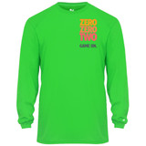 Men's ZZT Orange Pro Core Performance Long-Sleeve Shirt in Lme