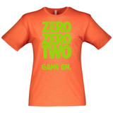 Men's Zero Zero Two Cotton T-Shirt in Vintage Orange