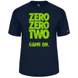 Men's Zero Zero Two Core Performance T-Shirt in Navy