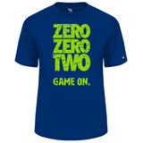 Men's Zero Zero Two Core Performance T-Shirt in Royal