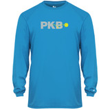 Men's PKB Core Performance Long-Sleeve Shirt in Electric Blue