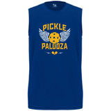 Men's Pickle Palooza Core Performance Sleeveless Shirt in Royal