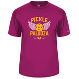 Men's Pickle Palooza Core Performance T-Shirt in Hot Pink