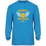 Men's Pickle Palooza Core Performance Long-Sleeve Shirt in Electric Blue