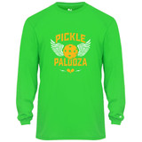 Men's Pickle Palooza Core Performance Long-Sleeve Shirt in Lime