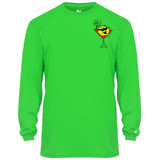 Men's Martini Core Performance Long-Sleeve Shirt in Lime