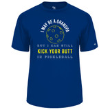 Men's I May Be a Grandpa Core Performance T-Shirt in Royal