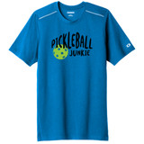Men's Pickleball Junkie Ogio Performance Shirt in Bolt Blue