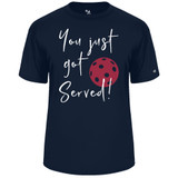 Men's You Got Served Core Performance T-Shirt In Navy