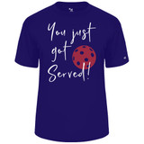 Men's You Got Served Core Performance T-Shirt In Purple