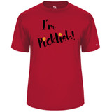 Men's Picklish Core Performance T-Shirt in Red