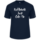 Men's Pickleball Just Gets Me Core Performance T-Shirt in Navy