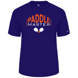 Men's Paddle Master Core Performance T-Shirt in Purple