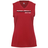 Women's Have Fun Core Performance Sleeveless Shirt in Red