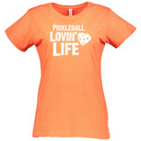 Women's Passion Cotton T-Shirt in Vintage Orange