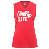 Women's Passion Core Performance Sleeveless Shirt in  Hot Coral