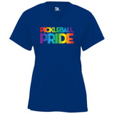 Women's Pickleball PRIDE Core Performance T-Shirt in Royal
