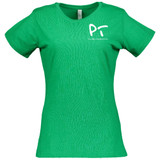 Women's Pickleball Tournaments Pro Cotton T-Shirt in Vintage Green