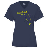 Women's Florida Core Performance T-Shirt in Navy