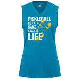 Women's Way of LIFE Core Performance Sleeveless Shirt in Electric Blue