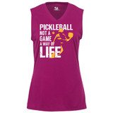 Women's Way of LIFE Core Performance Sleeveless Shirt in Hot Pink