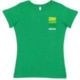 Women's ZZT Green Pro Cotton T-Shirt in Vintage Green