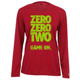 Women's Zero Zero Two Core Performance Long-Sleeve Shirt in Red