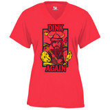 Women's Viking Core Performance T-Shirt in Hot Coral