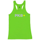 Women's PKB Core Performance Racerback Tank in Lime