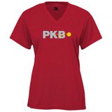 Women's PKB Core Performance T-Shirt in Red