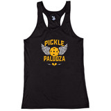 Women's Pickle Palooza Core Performance Racerback Tank in Black