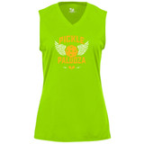 Women's Pickle Palooza Core Performance Sleeveless Shirt in Lime