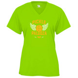Women's Pickle Palooza Core Performance T-Shirt in Lime