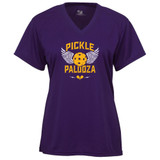 Women's Pickle Palooza Core Performance T-Shirt in Purple