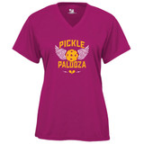 Women's Pickle Palooza Core Performance T-Shirt in Hot Pink