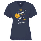 Women's Nicest People Core Performance T-Shirt in Navy