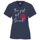 Women's You Got Served Core Performance T-Shirt in Navy