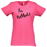 Women's Picklish Cotton T-Shirt in Vintage Hot Pink