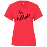 Women's Picklish Core Performance T-Shirt in Hot Coral