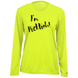 Women's Picklish Core Performance Long-Sleeve Shirt in Safety Yellow