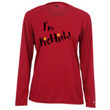 Women's Picklish Core Performance Long-Sleeve Shirt in Red