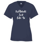 Women's Pickleball Just Gets Me Core Performance T-Shirt in Navy